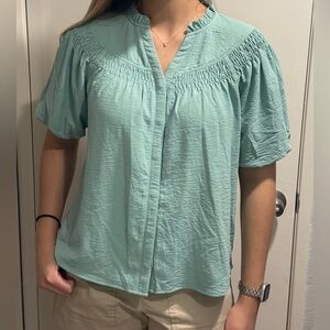 Women's Light Blue Blouse